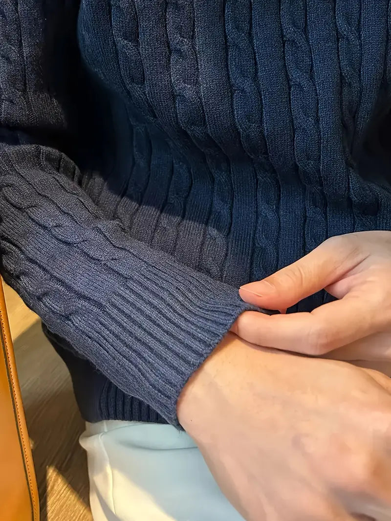 Rundhals Knit Sweater Herren