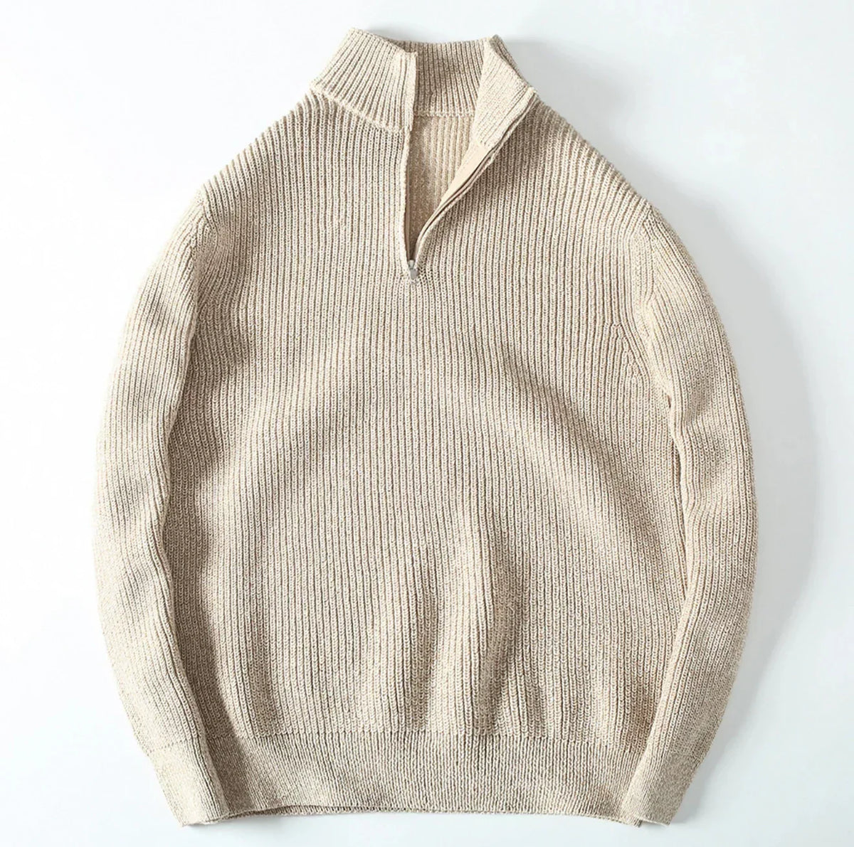 Oldmoney Knit Half Zip - Herren