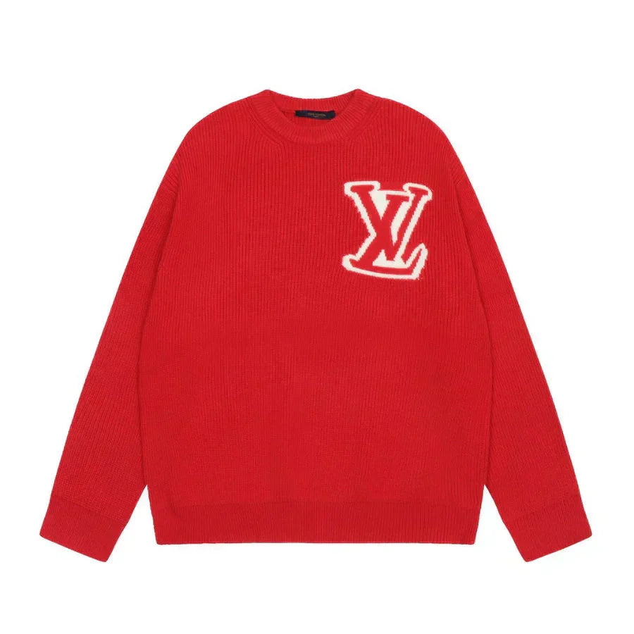 „LV“ Strickpullover